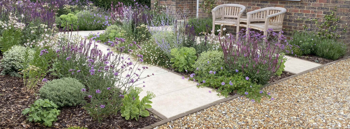 Front Garden image with planting borders