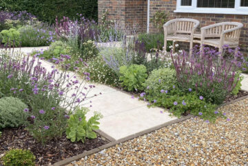 Front Garden image with planting borders