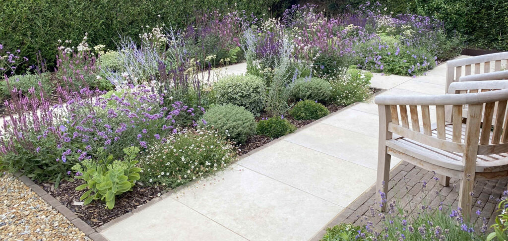 Front Garden image with planting borders